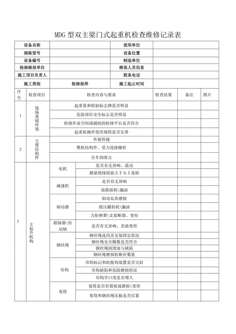 起重機維護保養技術方案.111docx-28